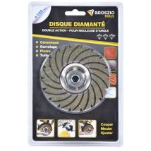 Disque diamanté double action 125 mm