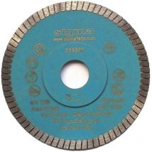 Disque diamantée Sigma 75B pour coupe sec ø 115mm trou 22,2 mm épaisseur 1,3 mm
