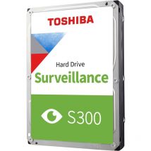 Toshiba - Disque dur Capacité 6 tb - Interface sata 6 GB/s - Modèle HDWT860UZSVA - Spécial pour les enregistreurs vidéo - Individuel ou installé dans