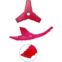 Disque elastoblade 3 lames elastomere pour debroussailleuse