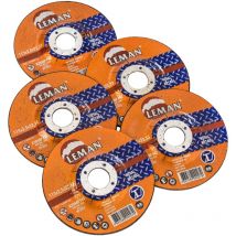 Disque fer ø 115 mm 5 pièces