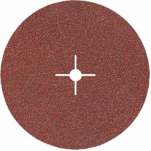 Hermes Abrasifs - Disque fibre corindon rb 314 125 x 22mm G50 boîte de 25 - hermes - 91405