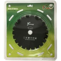 Kawapower - Disque à lame Widia avec 22 pointes pour débroussailleuse 200x0.25x2.0MM