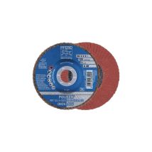 Disque à lamelles POLIFAN A-COOL SG INOX+ALU D. 125 mm granulation A-40 plat INO (Par 10)