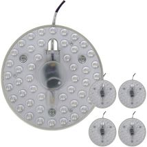 Led Atomant Sl - Disque led Aimant pour Plafonnier 24W 2160LM Blanc Chaud 3000K - Lot de 5 u.