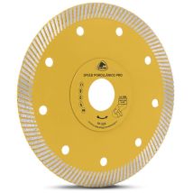 Disque en porcelaine stayer Spedd Pro h 10mm pour découpe multi-matériaux (jusqu'à 13300 rpm) Ø115xØ10mm coloris jaune