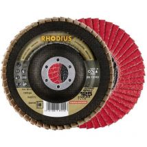 208746 jumbo speed Disque segmenté Diamètre 125 mm ø de perçage 22.23 mm acier inoxydable 1 pc(s) - Rhodius