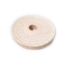 Disque sisal / coton cousu pour polissage 150x32x20 mm