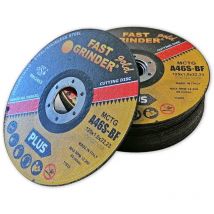 Disques (25 pièces) Rosver a tronconner acier et inox 125 x 1 x 22.2