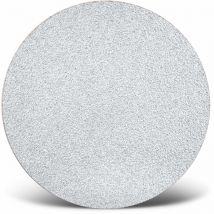 MENZER White Disques abrasifs auto-agrippants, 225 mm, p. Ponceuses à plâtre, Corindon normal (Lot de 25) G80