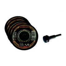 Disques de meuleuse angle et droite D75mm - S14151