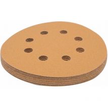 5PCS 320 Disque abrasif de ponceuse /Papier de verre Tampons Abrasifs 8 Trous 125mm