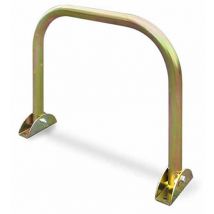 Dissuasore di parcheggio posto auto zincato oro pesante in metallo