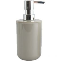 Distributore di sapone MSV Inagua' in acrilico in colore tortora 240 ml