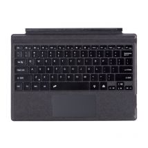 LIFCAUSAL - Clavier Microsoft Surface Pro 3 à 7 Bluetooth 5.1 : Rétroéclairage Multicolore, Design Magnétique Ultra-Fin avec Portée 10m pour Clavier