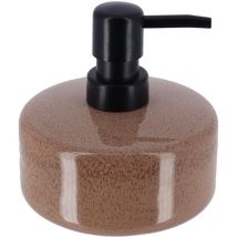 Distributeur a savon gres laque 400 ml - caramel Tendance