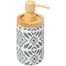 Distributeur à savon blanc et gris hapache 400ml - 5five