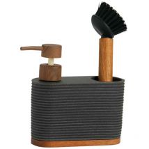 Distributeur poly/acacia noir