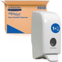 Distributeur de savon mural Aquarius Blanc pour Aquarius, Kimcare, Kleenex 1000ml ( Prix pour 1 )