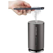 Distributeur automatique d'alcool à double trou, distributeur de désinfectant pour les mains sans contact, rechargeable par usb, pulvérisateur à