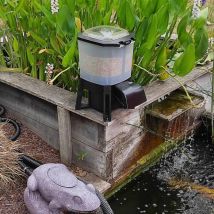 Superfish - Distributeur Automatique De Nourriture Pour Poissons À Recharge Solaire