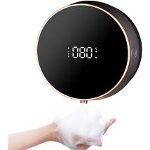 Decdeal - Distributeur automatique de savon moussant pour les mains, support mural sans contact, sans perçage, distributeur de savon en mousse