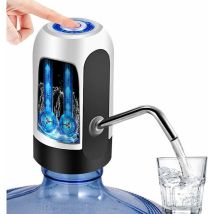 Gabrielle Distributeur Automatique d'eau Bouteille Rechargeable Eau Potable Pompe à Eau Potable Bouteille de pompage Rapide électrique sans Fil