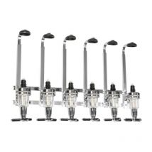 Distributeur de Bouteille Boisson Porte Bouteille Support et Doseur Mural 6 Voies Bar Butler