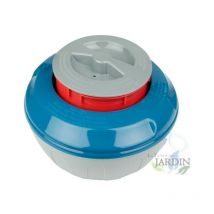 Distributeur de pastilles flottantes pour piscine Blue Line, Doseur de Chlore Automatique