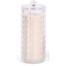 Distributeur de cotons-tiges et support de coton-tige Organisateur de maquillage Bote de rangement pour cotons-tiges Rangement pour cotons-tiges