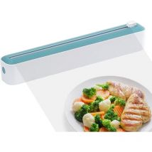 Distributeur de Film,Boîte de Découpe de Film Plastique, Rangement Papier Alu Et Film Alimentaire,Distributeur de Film Plastique avec