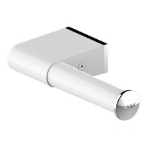 AKW - Porte rouleau papier wc - Décor : Blanc ral 9003 / Chromé