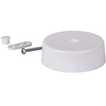 Pollmann - Distributeur De Plafond, Blanc, Ø 65mm, Hauteur 23mm, Ldv 65