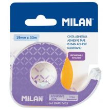 Blister distributeur ruban adhesif transparent 19mm x 33m Milan