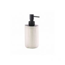 Distributeur De Savon a Poser En Céramique Gris/Noir Nambino