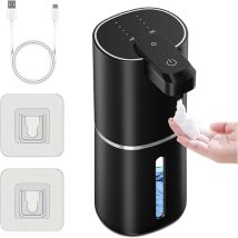 Automatischer Seifenspender 380 Ml – Berührungslos, Wiederaufladbar, 4 Einstellbare Mengen, Intelligenter Schaumspender Für Bad & Küche