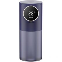 Distributeur de Savon Automatique,320 ml Distributeur Savon Mousse avec Rechargeable usb, IPX4 Distributeur Savon sans Contact avec Détecteur de