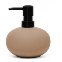 Distributeur de savon avec pompe noire, 400 ml, MAMBO