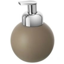 Feridras - Distributeur de savon en céramique gris tourterelle ligne Oslo