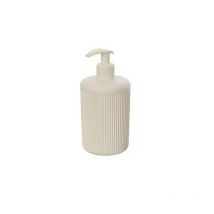 Feridras - Distributeur de savon en plastique blanc crème colorado