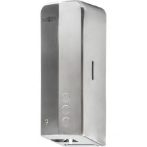 Distributeur de savon liquide sans toucher 1000ml, acier inoxydable brossé