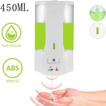 Einemgeld - Distributeur de savon mural automatique de 450 ml avec capteur infrarouge