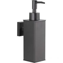 Joorrt - Distributeur de Savon Mural en Acier Inoxydable 304 - Noir Mat - pour Un Usage Quotidien