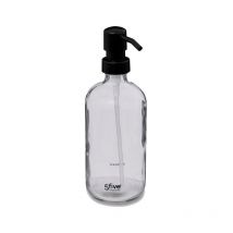 Distributeur de Savon Pompe 450ml Transparent