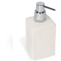 Metaform - Distributeur de savon à poser blanc en céramique mod. Zoe