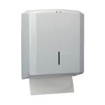 Distributeur de serviettes en acier blanc - Idrhaus