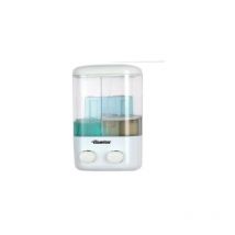 Distributeur mural de savon liquide deux compartiments