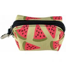 Distributeur ramasses crottes motifs Pastèques coloris : Rouge
