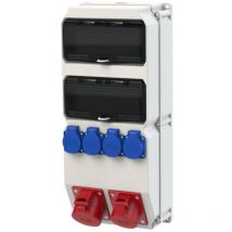 PCE - Distributore di corrente cee delta Strobl 9025521 400 v 32 a