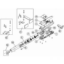 Cod. 6LUXO3BH Attuatore elettromeccanico con motore 24Vdc LUXO3BH - Ditec